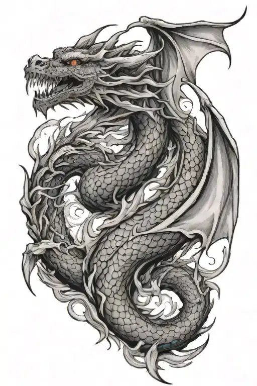 Dragon Breathing Fire