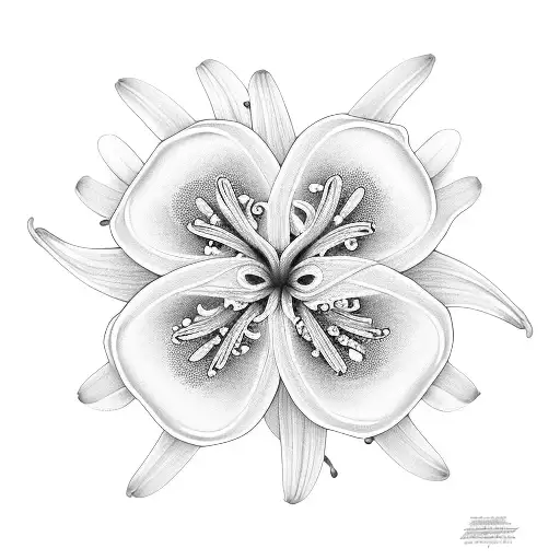 Dna Helix Lily Flowers