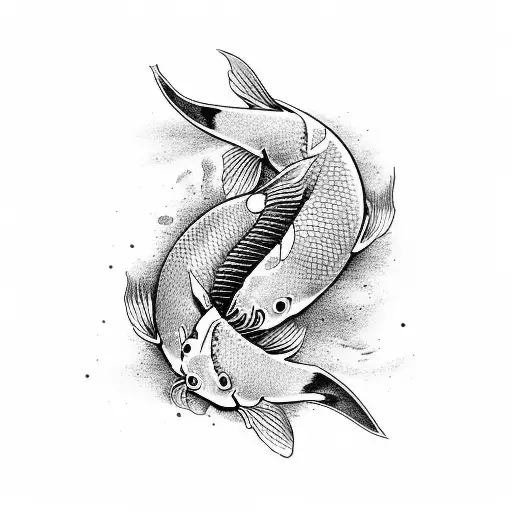 2 Koi Fish