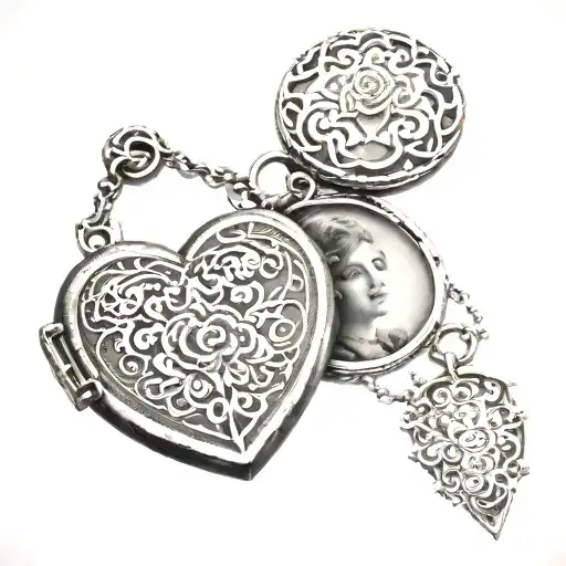 Matching Tattoos For Mom And Daughter Themed As The Locket From The Movie Annie