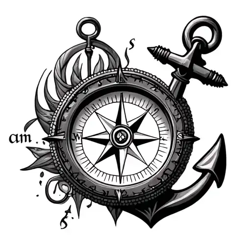 Compass And Anchor