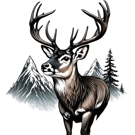 Benn Arthur Mountain Doe Deer