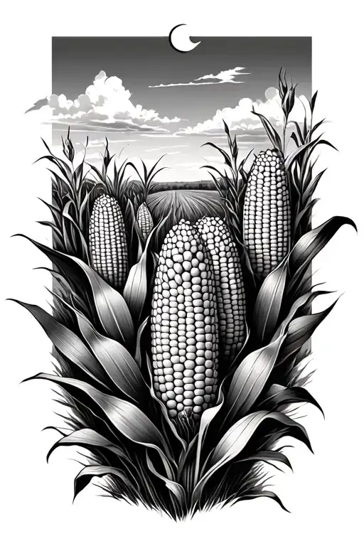 Farm Landscape Corn