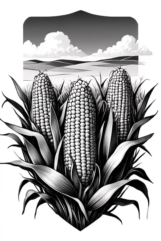 Farm Landscape Corn
