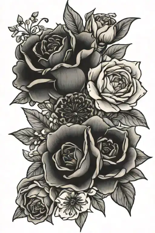 Birth Flower Bouquet