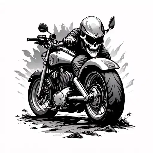 Camping Motorcycle Adventure Demonic Thoughts Inside My Head