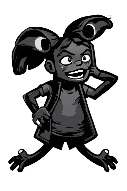 A Cartoon Network Inspired Tattoo Thats For The 00S Kids