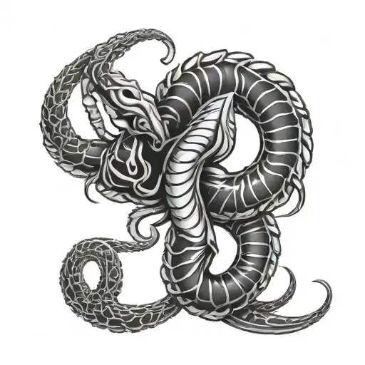 Scorpio Zodiac Symbol And Infinity Sign