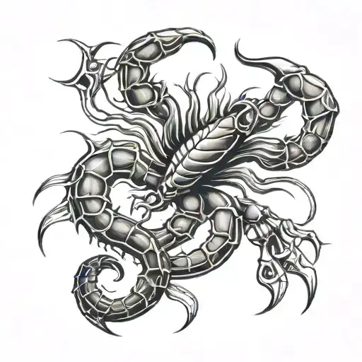 Scorpio Zodiac Symbol And Number 8