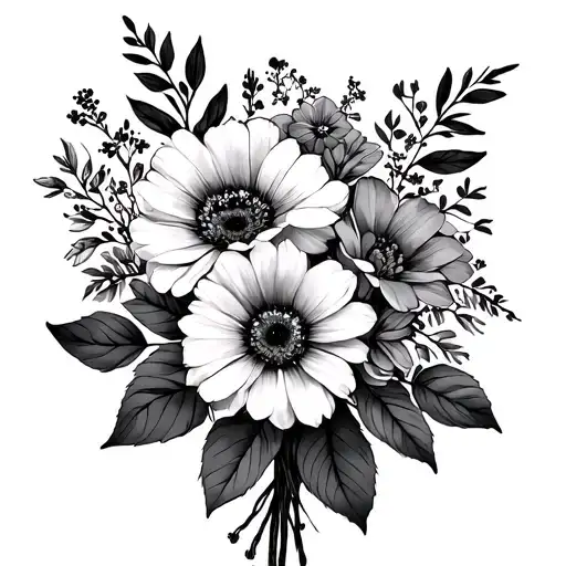 Picies And Leo Flower Bouquet