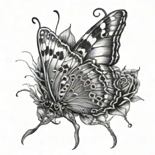 Rocky Mountain Butterfly