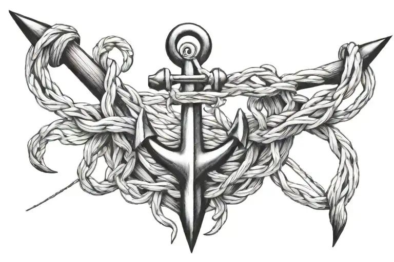 Water Anchor Intertwined