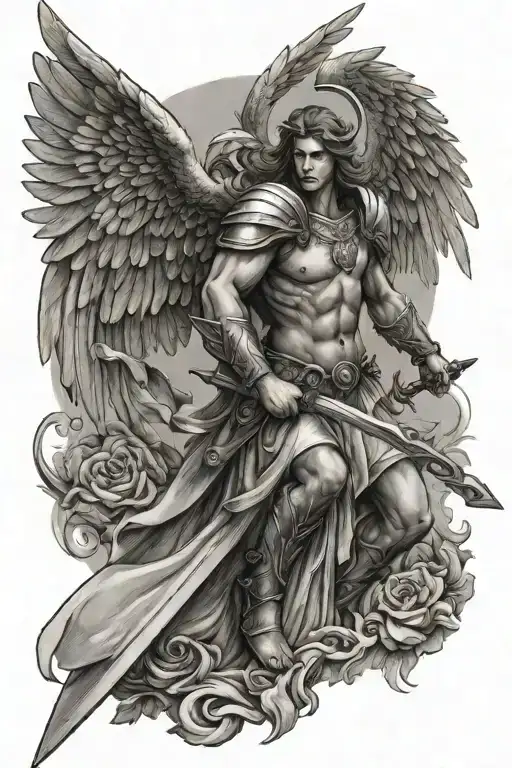 Angel Guardian Warrior