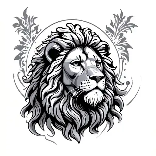 Lion Jesus Strength Courage