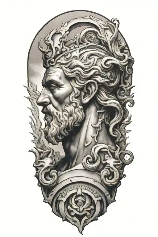 Poseidon Tridente