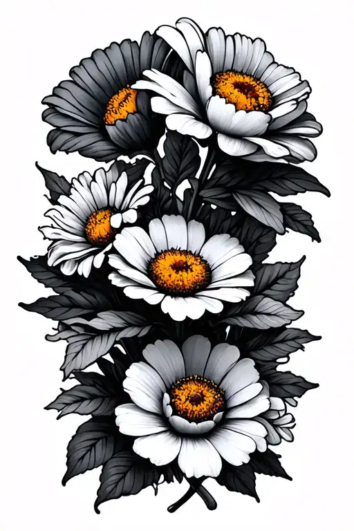 Flowers With Color And Cute