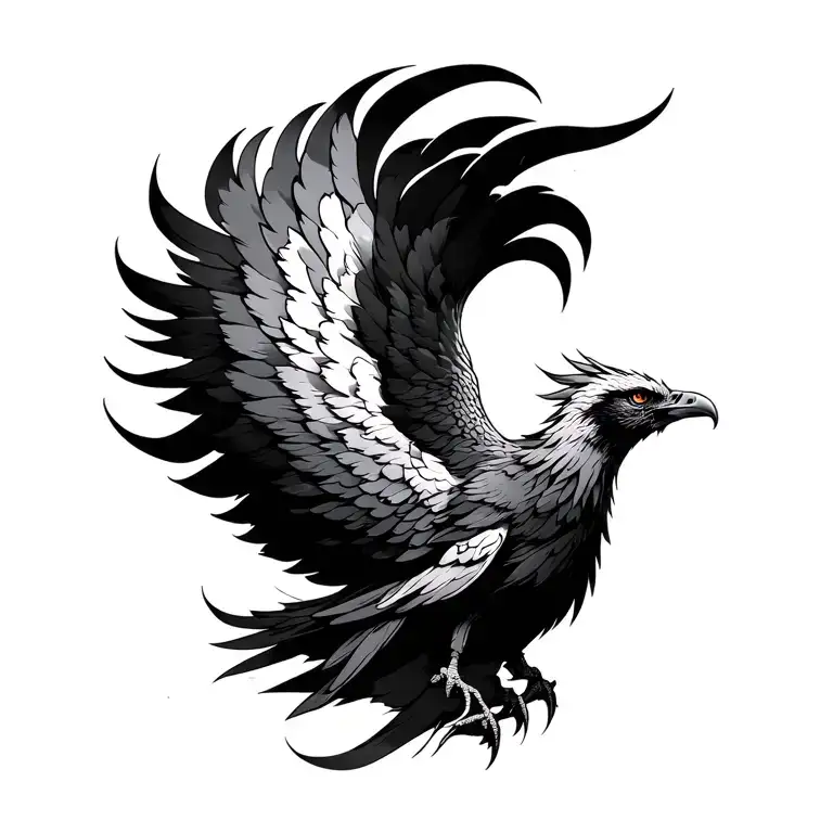 Wiskey Smoke Rising Phoenix