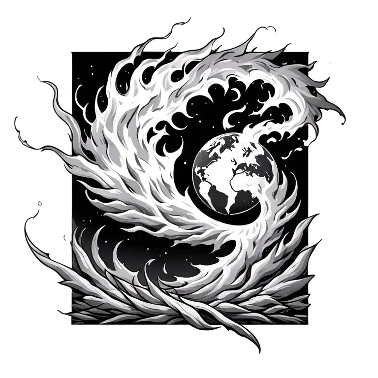 Earth Fire Wind Watwr