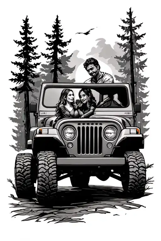 Husband And Wife We Like Off Roading