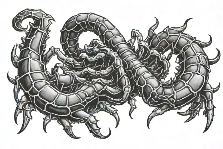 Scorpion Providing Balance