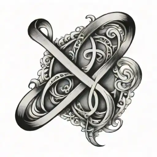 Infinity And Trinity Symbol