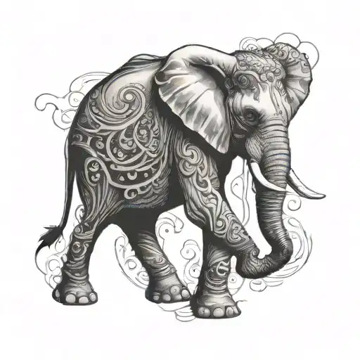 Elephant Missing A Piece