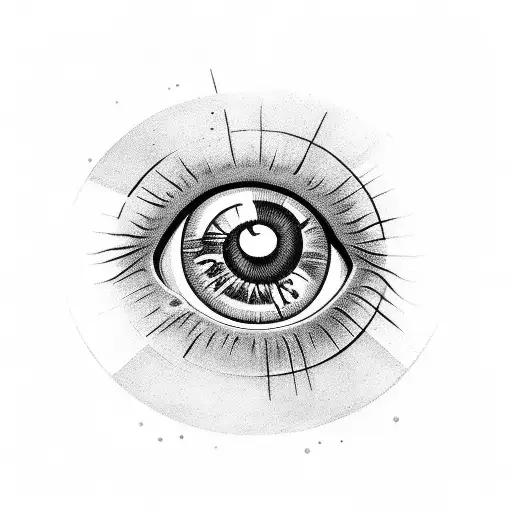 Eyeball With Dagger In It