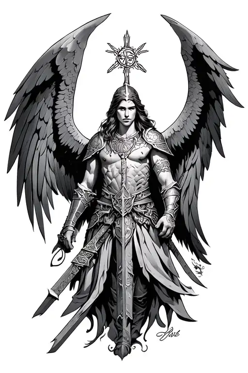 San Miguel Arcangel Combined With Dark Souls