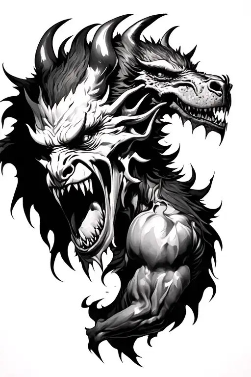 Michael Angelo And Demon