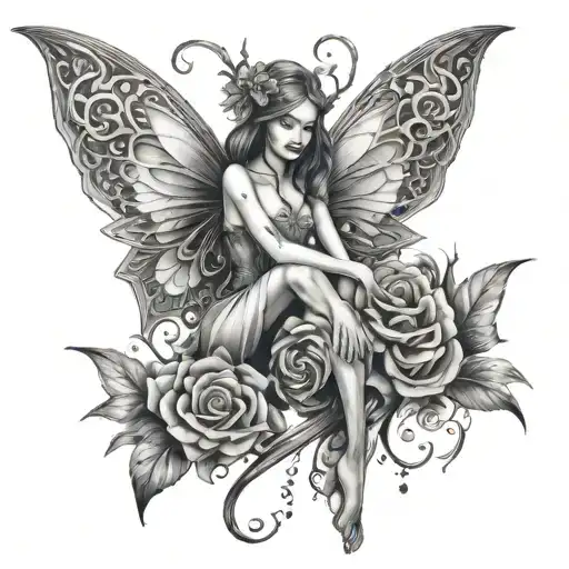 1 Fairy On Each Side With 444 In The Middle's