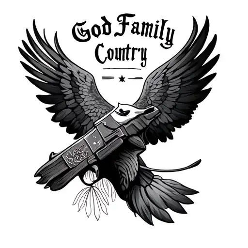 God Family Country