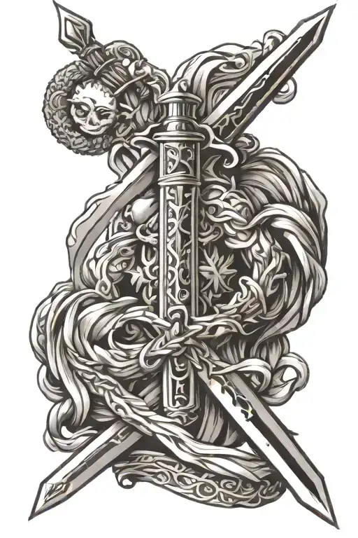 Faith With Sword Wrapped