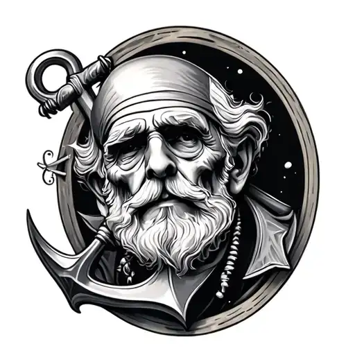 Grandpa And Sea Anchor