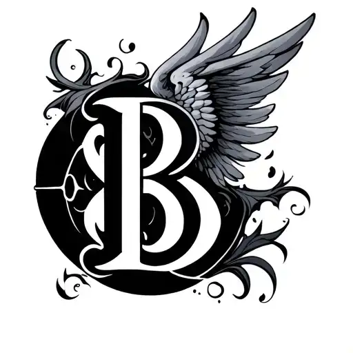 B Word With Infinite Amblem And Wings