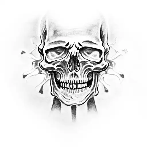 Skeleton Wearing Night Vision