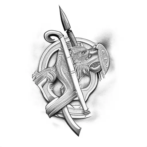 Inner Bicep Greek Theme