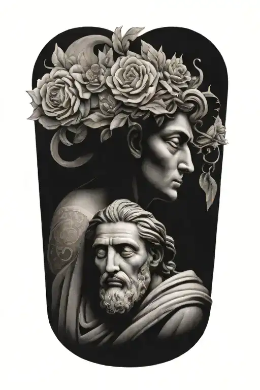 Stoic Philosopher Surrounded