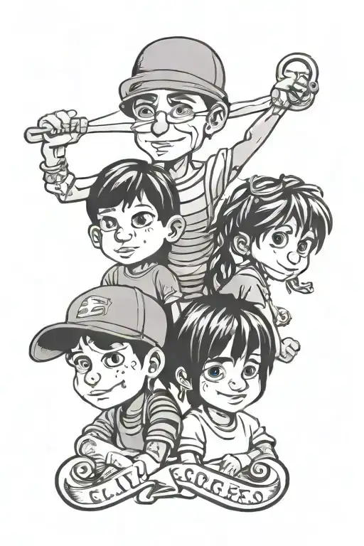 Represent My 3 Kids I Call Them My Stooges