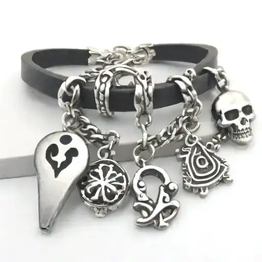 Bracelet With Charms Hanging