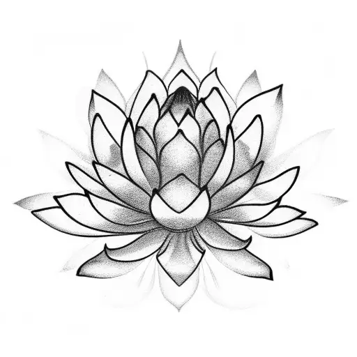 Lotus Flower Blooming From A Pocket Watch