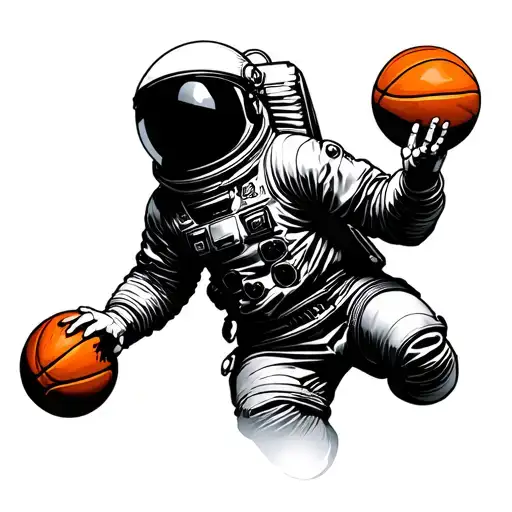 Astronaut Basketball