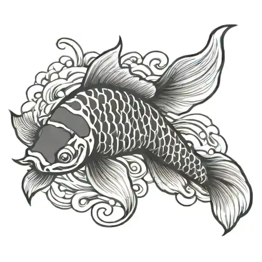 Japanese Koi Fish