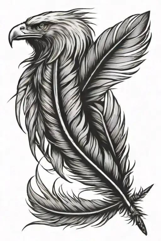 Eagle Feather Feather Feather