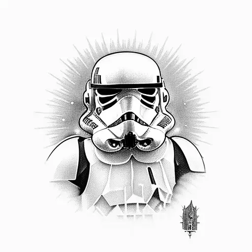 Star Wars Theme With Violet And Daffodil Flowers