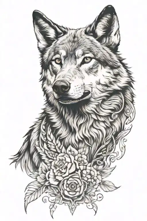 Wolf Looking Forward