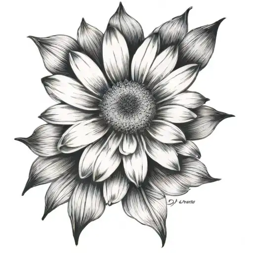 Masculine Daisy Flower