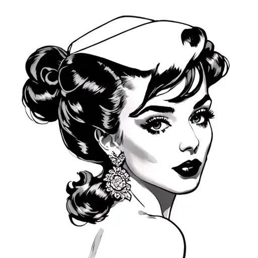 Black Pin Up Girl