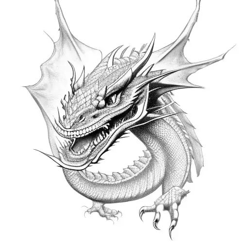 Dragon Full Body