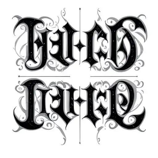 Two Word Ambigram Generator