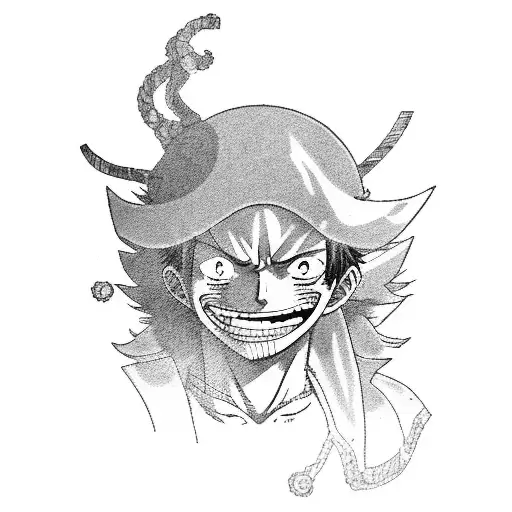 A Group Of Anime Characters From One Piece And Black Clover Engaged In An Epic Battle